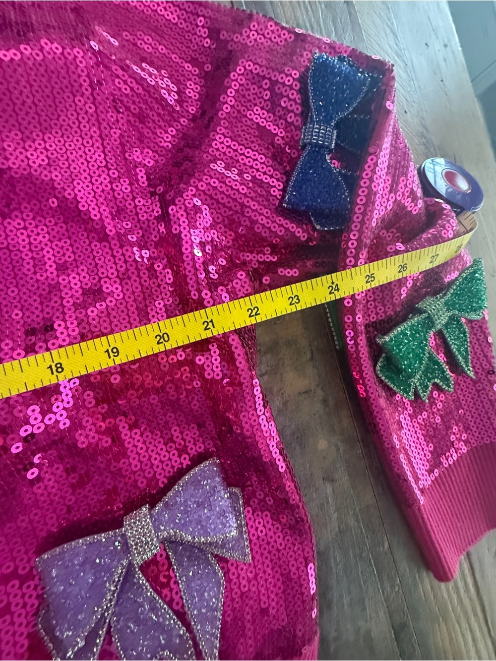 NWT Queen of Sparkles Bow Sweater - Picture 4 of 7